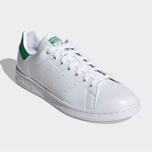 Adidas Originals Stan Smith White Green Mens Casual Sneakers FX5502